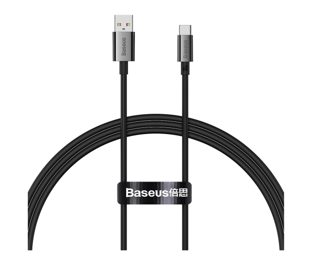 Baseus Kabel Superior Series USB-A / USB-C 100W 2m - czarny - 1502053 - zdjęcie